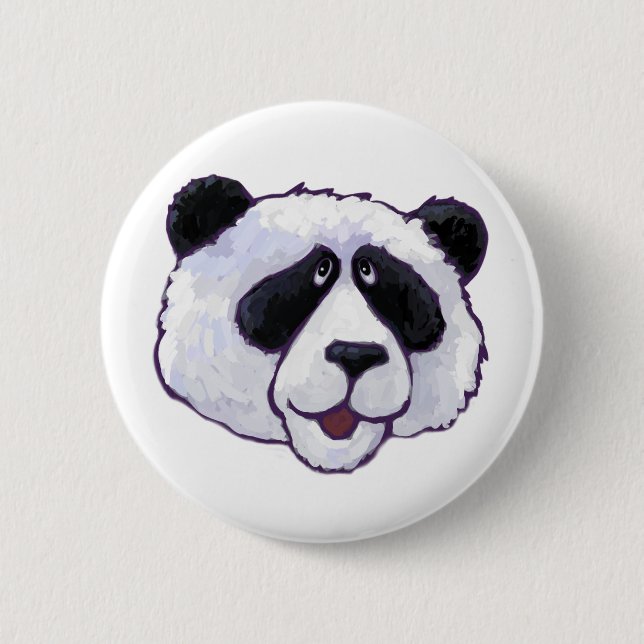 Badge Rond 5 Cm Cadeaux et accessoires pour ours Panda (Devant)