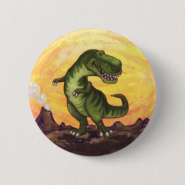 Badge Rond 5 Cm Cadeaux et accessoires Tyrannosaurus (Devant)