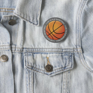 Badge Rond 5 Cm Cadeaux fanatiques de sport du joueur de