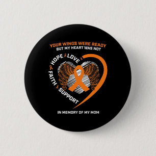 Badge Rond 5 Cm Cadeaux Femmes Hommes Enfants En Mémoire De Ma Mèr