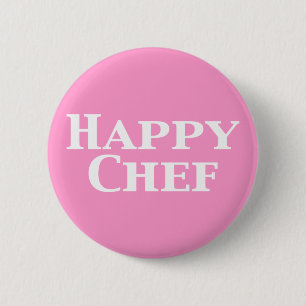 Badge Rond 5 Cm Cadeaux heureux de chef