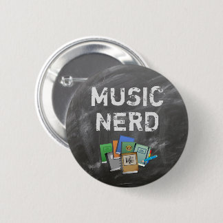 Badge Rond 5 Cm Cadeaux humours chorale - Musique Nerd -