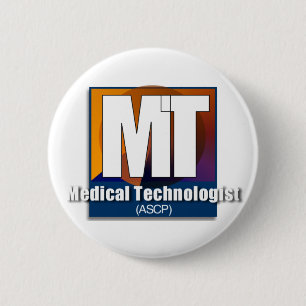 Badge Rond 5 Cm Cadeaux Médicale du technologue (ASCP)