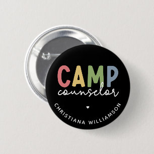 Badge Rond 5 Cm Cadeaux personnalisés de conseillers de camp