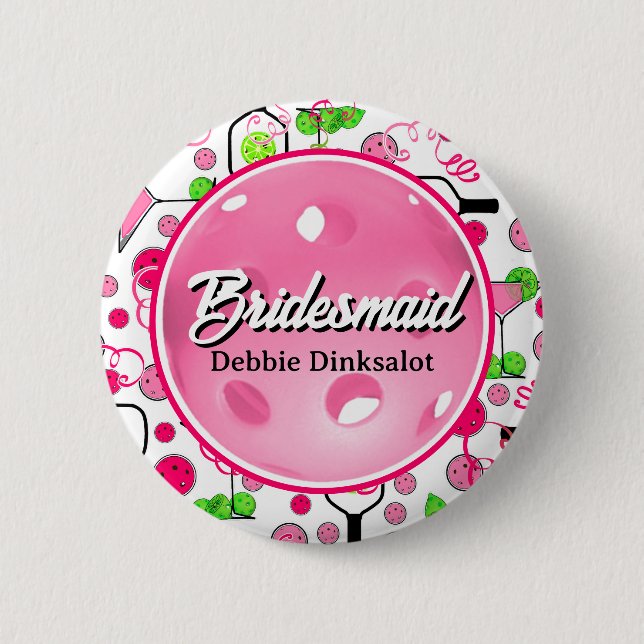 Badge Rond 5 Cm Cadeaux personnalisés pour enterrement de vie de j (Devant)
