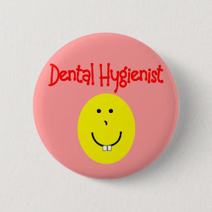 Badge Rond 5 Cm cadeaux pour hygiénistes dentaires—Amusant