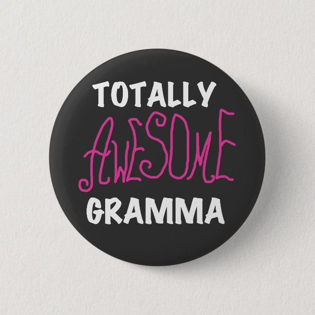 Badge Rond 5 Cm Cadeaux roses totalement impressionnants de (Devant)