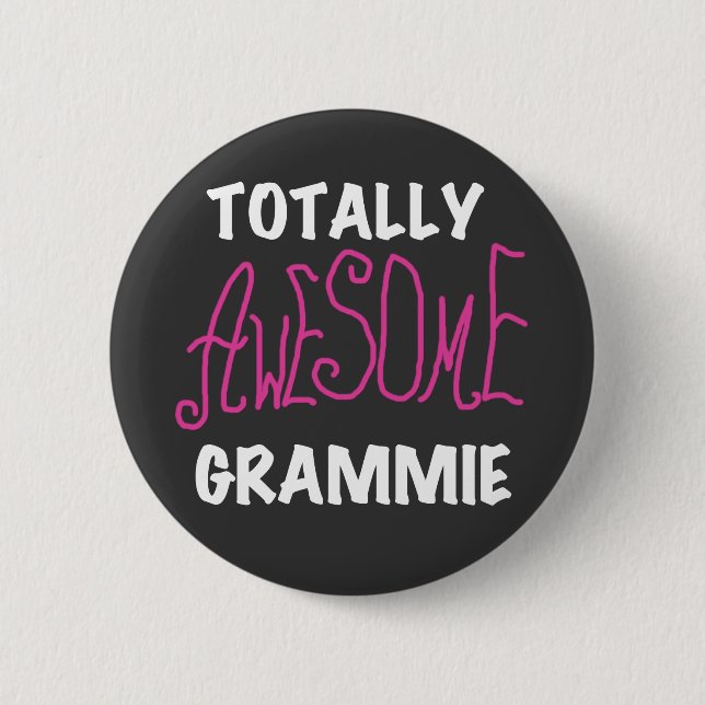Badge Rond 5 Cm Cadeaux roses totalement impressionnants de (Devant)
