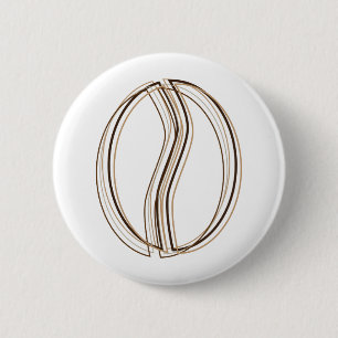 Badge Rond 5 Cm café