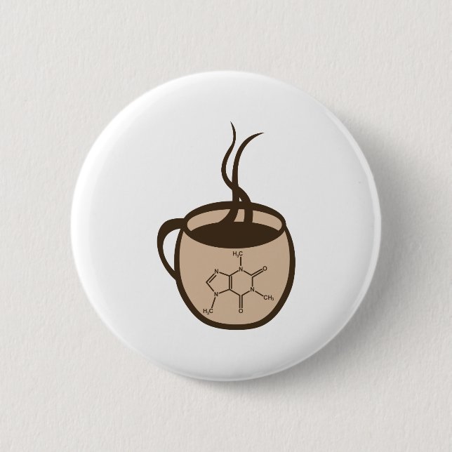 Badge Rond 5 Cm Café (Devant)