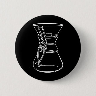 Badge Rond 5 Cm Café de Chemex