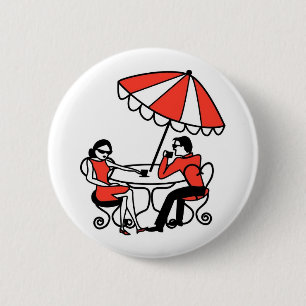 Badge Rond 5 Cm Café international