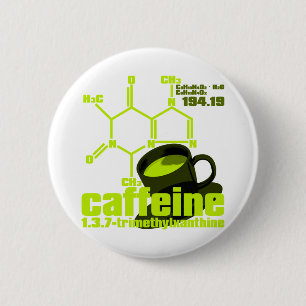 Badge Rond 5 Cm Caféine