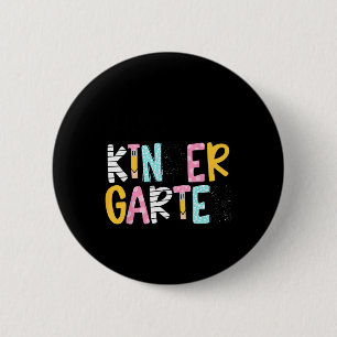 Badge Rond 5 Cm Cahier de crayon de professeur BCBG Bonjour matern