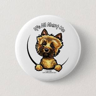 Badge Rond 5 Cm Cairn Terrier C'Est Tout Pour Moi