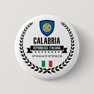Badge Rond 5 Cm Calabria