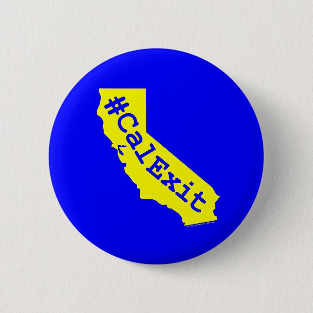 Badge Rond 5 Cm CalExit (Devant)