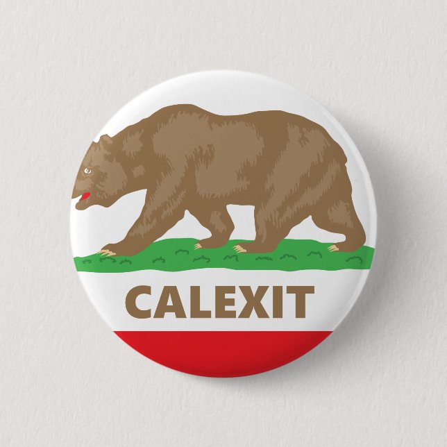 Badge Rond 5 Cm Calexit (Devant)