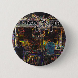 Badge Rond 5 Cm Calico Jacks Grand Cayman