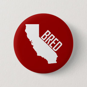 Badge Rond 5 Cm California Bred