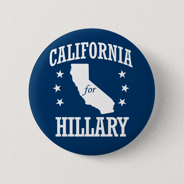 BADGE ROND 5 CM CALIFORNIE POUR LA HILLAIRE (Devant)