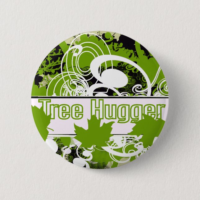 Badge Rond 5 Cm Câlins d'arbres (Devant)