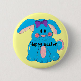 Badge Rond 5 Cm Câlins de Pâques