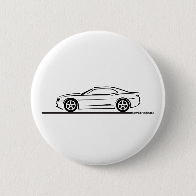Badge Rond 5 Cm Camaro 2010 (Devant)