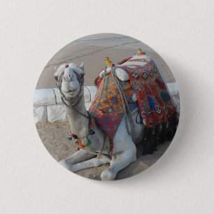 Badge Rond 5 Cm Camel d'Égypte