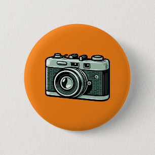 Badge Rond 5 Cm Caméra