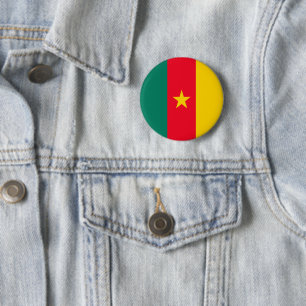 Badge Rond 5 Cm Cameroun