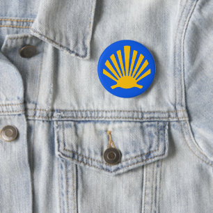 Badge Rond 5 Cm Camino de Santiago