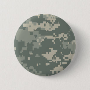 Badge Rond 5 Cm Camouflage d'ACU d'armée
