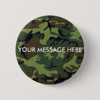 Badge Rond 5 Cm Camouflage de camouflage