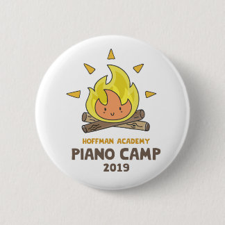 Badge Rond 5 Cm Camp de piano