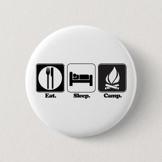 Badge Rond 5 Cm camp de sommeil