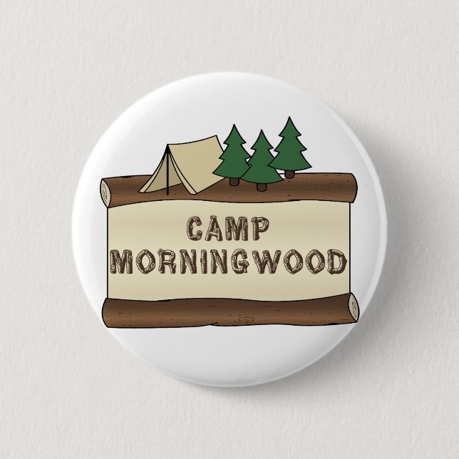 Badge Rond 5 Cm Camp Morningwood (Devant)