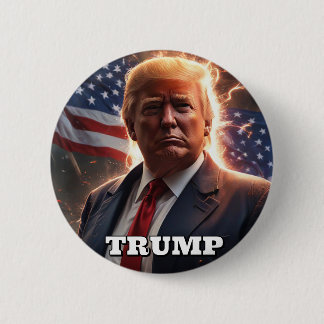Badge Rond 5 Cm Campagne Trump