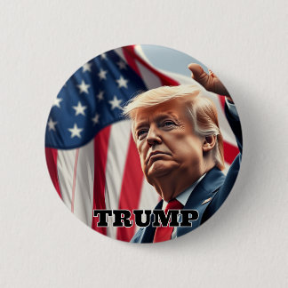 Badge Rond 5 Cm Campagne Trump