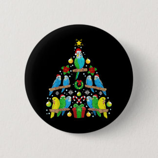 Badge Rond 5 Cm Camping Noël Arbre correspondant Famille Noël