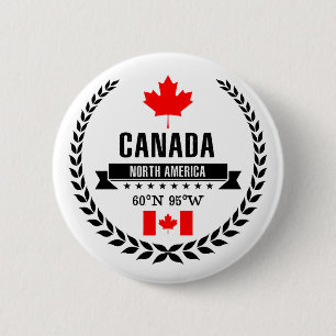 Badge Rond 5 Cm Canada