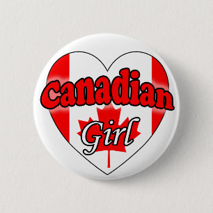 Badge Rond 5 Cm Canadienne