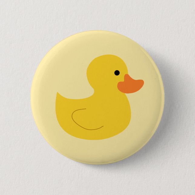 Badge Rond 5 Cm Canard (Devant)