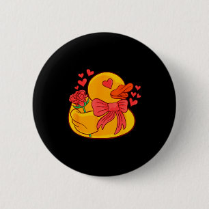 Badge Rond 5 Cm Canard en caoutchouc T Shirt Canard en caoutchouc