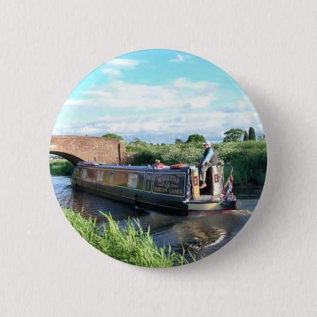 BADGE ROND 5 CM CANAUX (Devant)