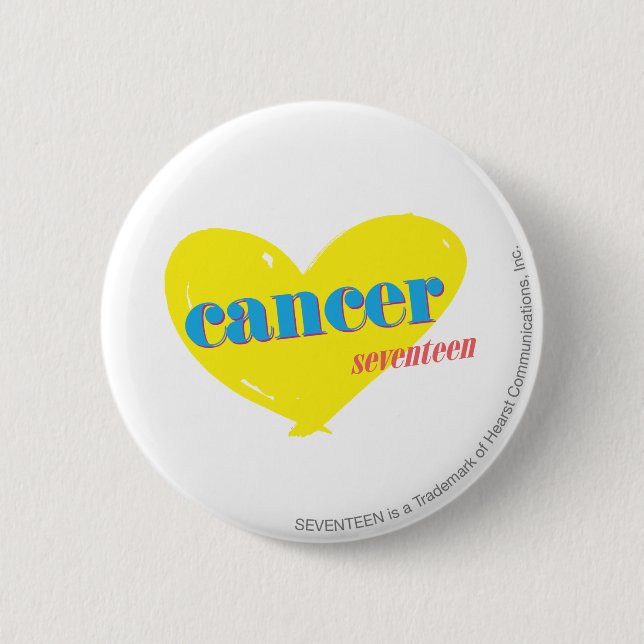 Badge Rond 5 Cm Cancer 3 (Devant)