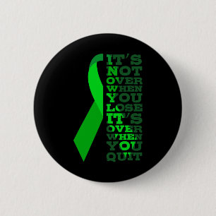 Badge Rond 5 Cm Cancer Ce n'est pas fini quand vous perdez c'est f