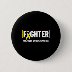 Badge Rond 5 Cm Cancer de l'enfance - Lutter contre le cancer de l
