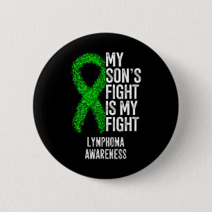Badge Rond 5 Cm Cancer du Sang La lutte de mon fils est ma lutte L