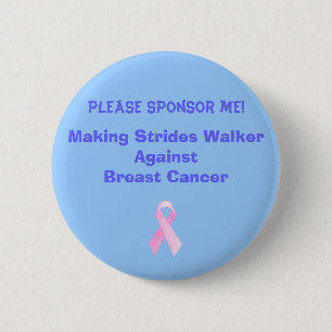 Badge Rond 5 Cm cancer du sein
